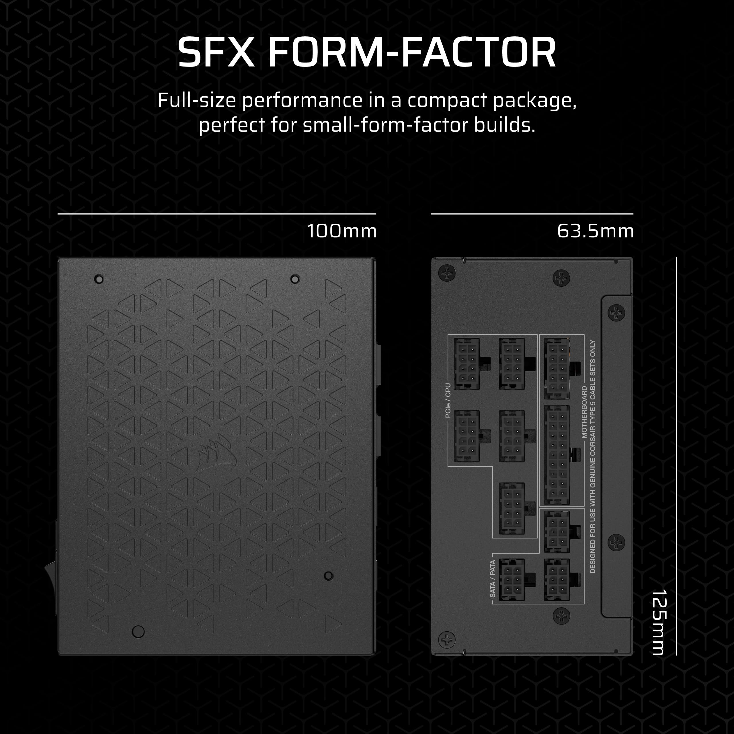 Foto 5 pulgar | Fuente De Alimentación Corsair Sf850 (2024) 850w 80 Plus Platinum - Venta Internacional.