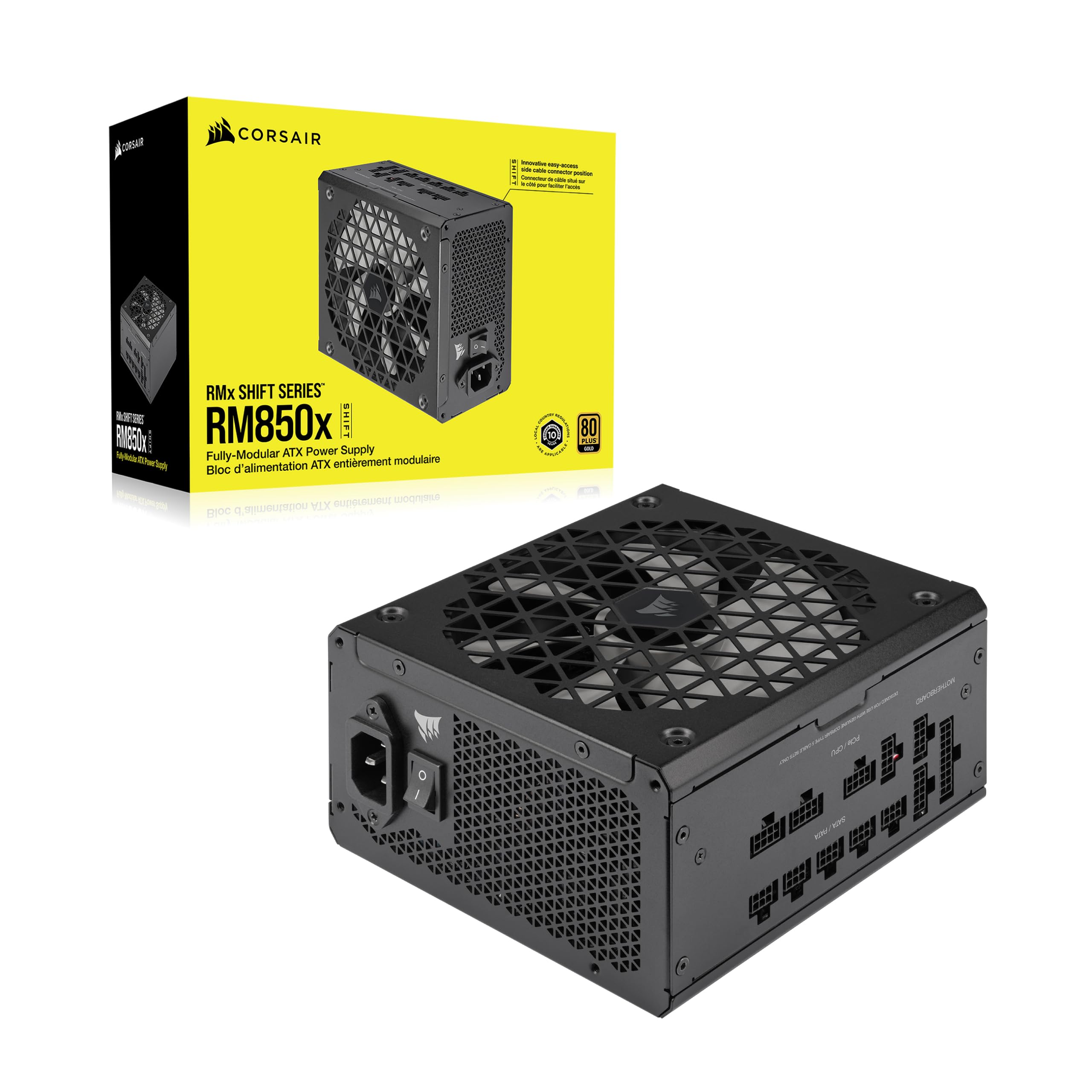 Foto 7 | Fuente De Alimentación Corsair Rm850x Shift Totalmente Modular Atx 850w - Venta Internacional.