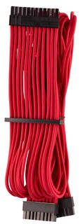 Foto 2 | Kit Básico De Cables Psu Corsair Premium Con Fundas Individuales, Color Rojo - Venta Internacional.