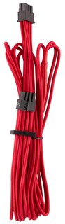 Foto 4 | Kit Básico De Cables Psu Corsair Premium Con Fundas Individuales, Color Rojo - Venta Internacional.
