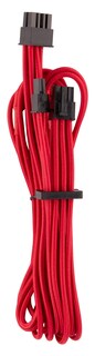 Foto 6 | Kit Básico De Cables Psu Corsair Premium Con Fundas Individuales, Color Rojo - Venta Internacional.