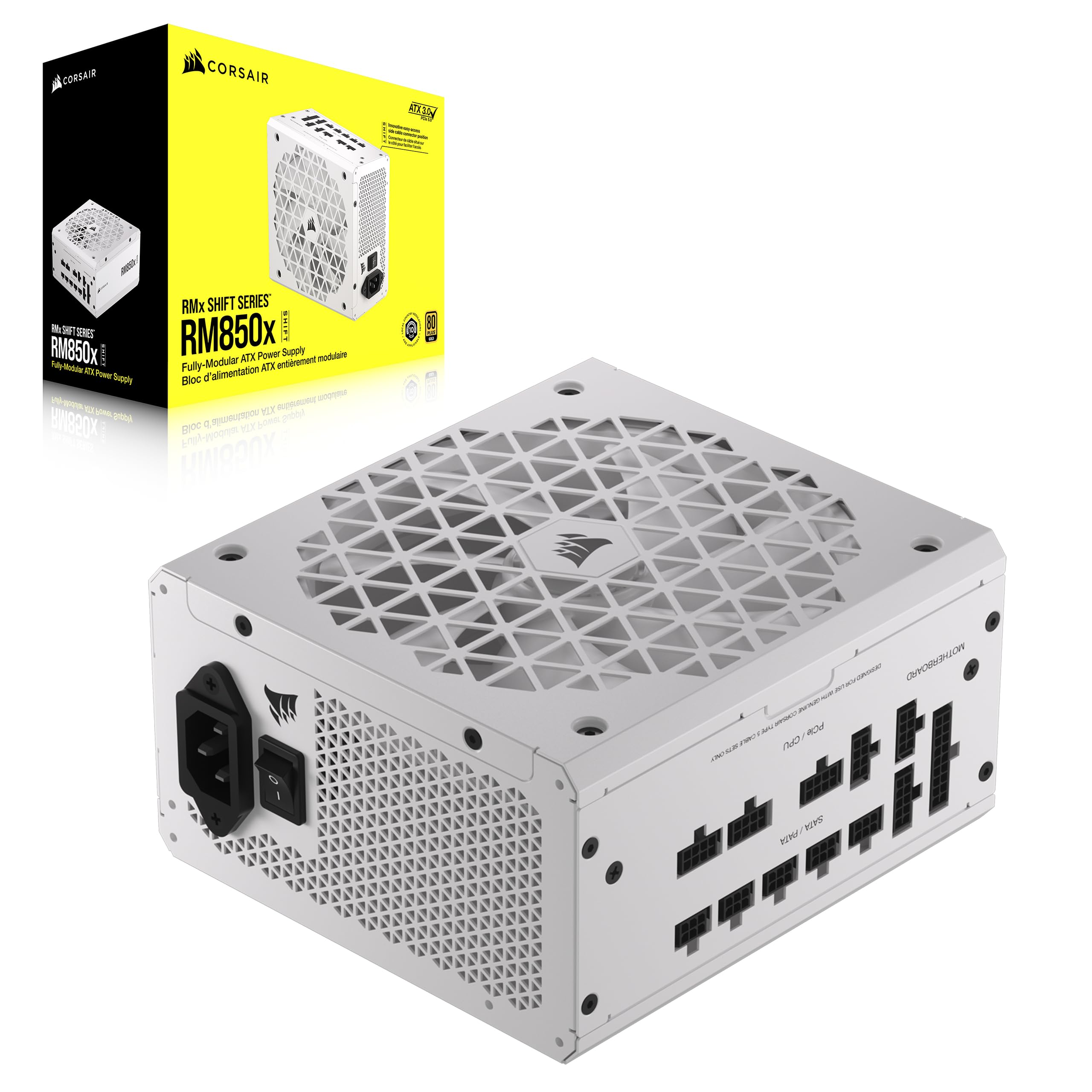 Foto 1 | Fuente De Alimentación Corsair Rm850x Shift Totalmente Modular Atx 850w - Venta Internacional.
