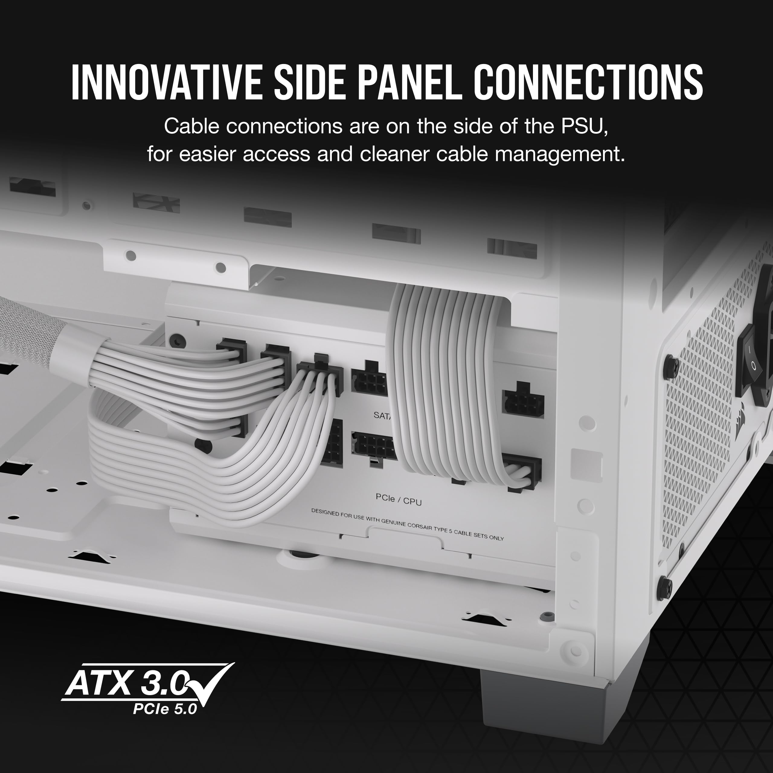Foto 3 | Fuente De Alimentación Corsair Rm850x Shift Totalmente Modular Atx 850w - Venta Internacional.