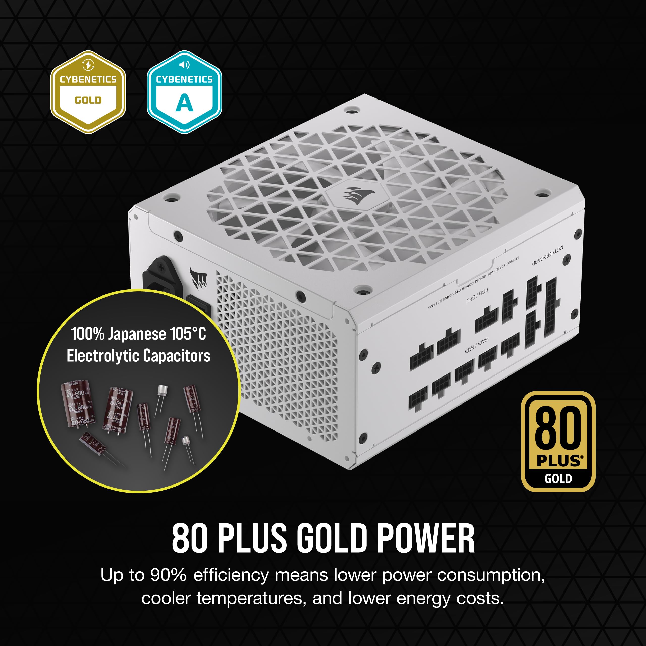 Foto 4 | Fuente De Alimentación Corsair Rm850x Shift Totalmente Modular Atx 850w - Venta Internacional.