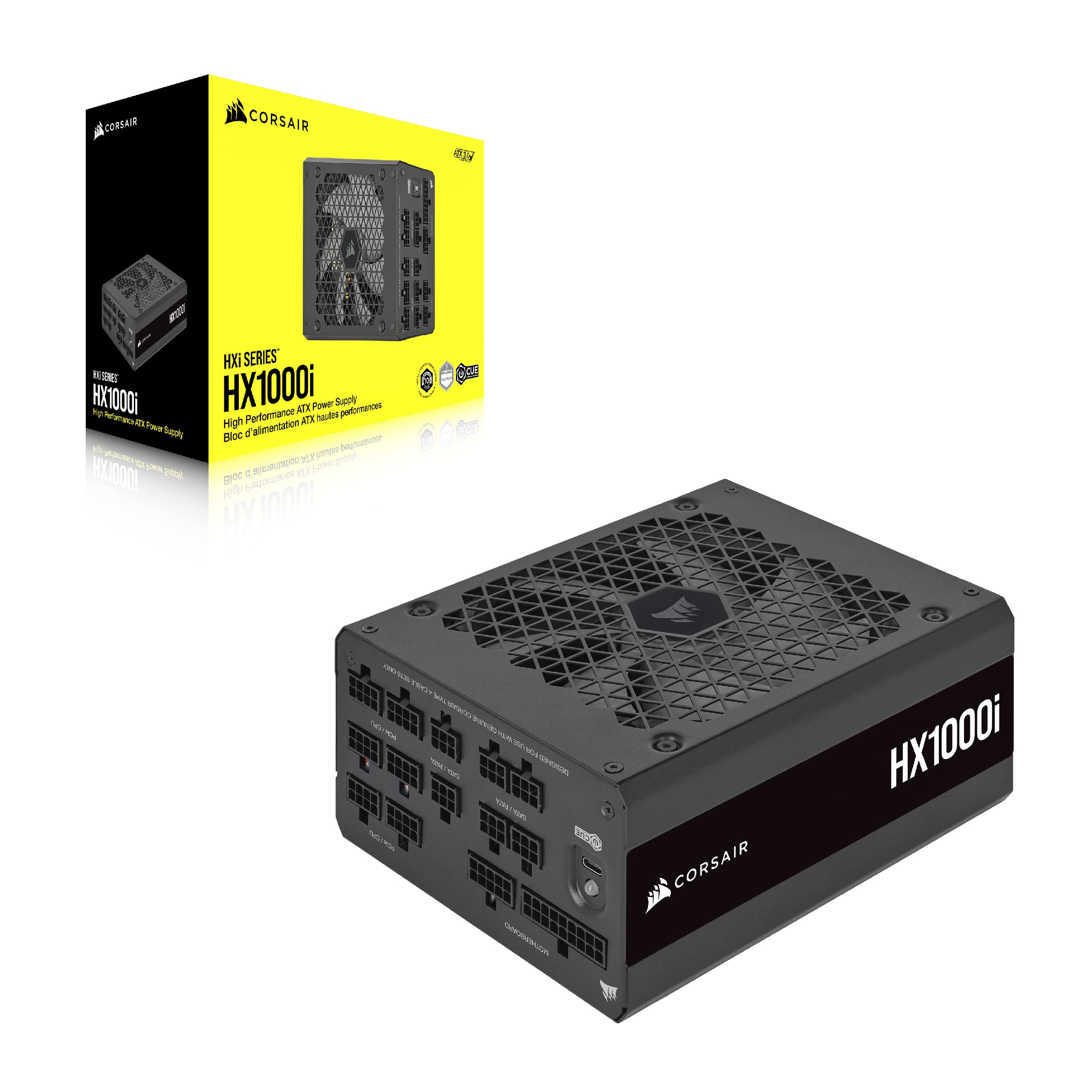 Foto 8 pulgar | Fuente De Alimentación Corsair Hx1000i Ultra-low Noise 80 Plus Platinum - Venta Internacional.