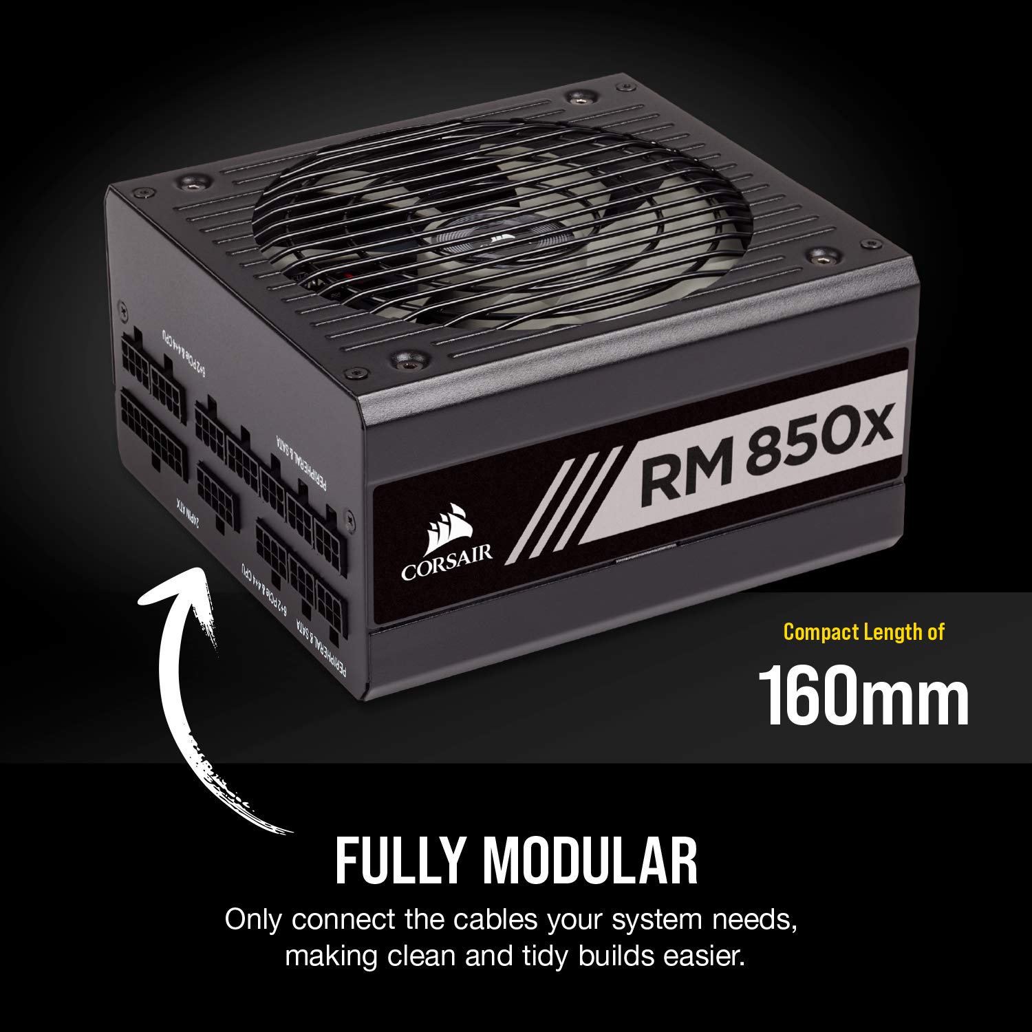 Foto 6 pulgar | Fuente De Alimentación Corsair Rmx Series Rm850x 850w 80+ Gold - Venta Internacional.