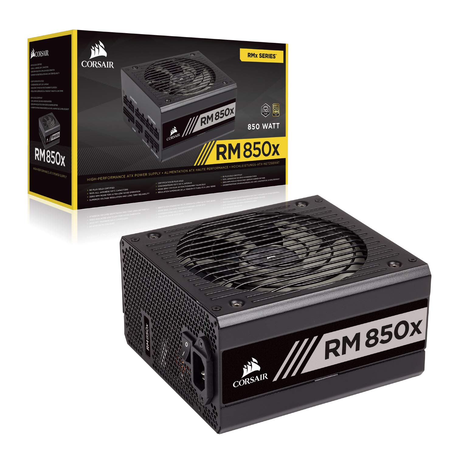 Foto 8 pulgar | Fuente De Alimentación Corsair Rmx Series Rm850x 850w 80+ Gold - Venta Internacional.
