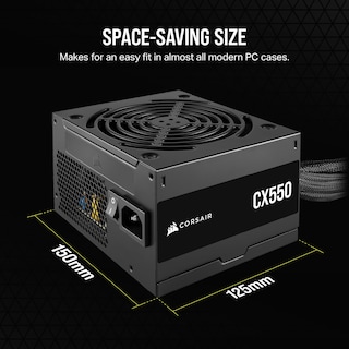 Foto 5 | Fuente De Alimentación Corsair Cx550 80 Plus Bronze 550w No Modular - Venta Internacional.