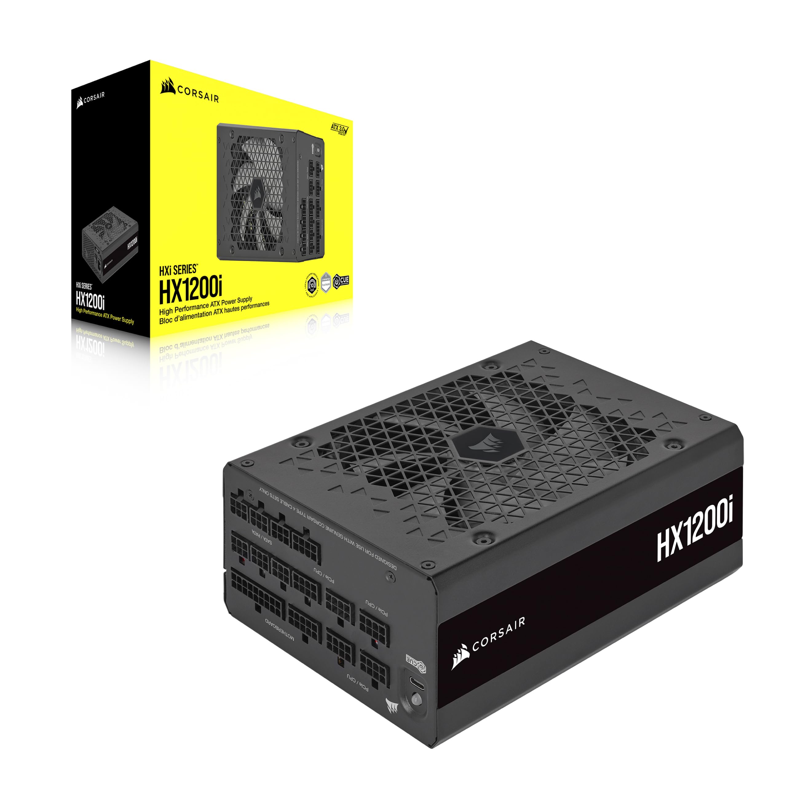 Foto 8 pulgar | Fuente de Alimentación Corsair HX1200i Ultra-Low Noise 80 Plus Platinum - Venta Internacional