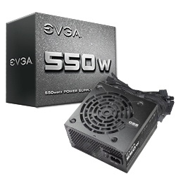 Foto 2 pulgar | Fuente de Poder EVGA 550W 100-N1-0550-L1 con Conector 20+4 Pin ATX
