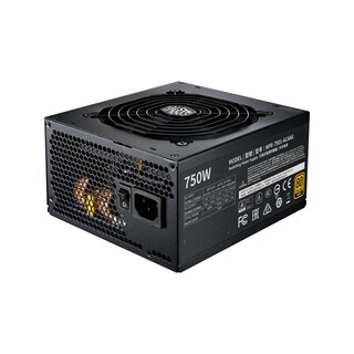 Foto 2 | Fuente De Poder Cooler Master Mwe Gold 750-v2 80 Plus Gold, 750w, 24-pin Atx