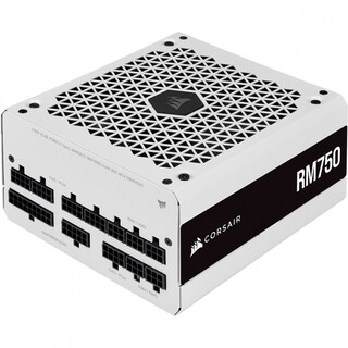 Foto 1 | Fuente De Poder Corsair Rm750 80 Plus Gold, 24-pin Atx, 140mm, 750w, Blanco