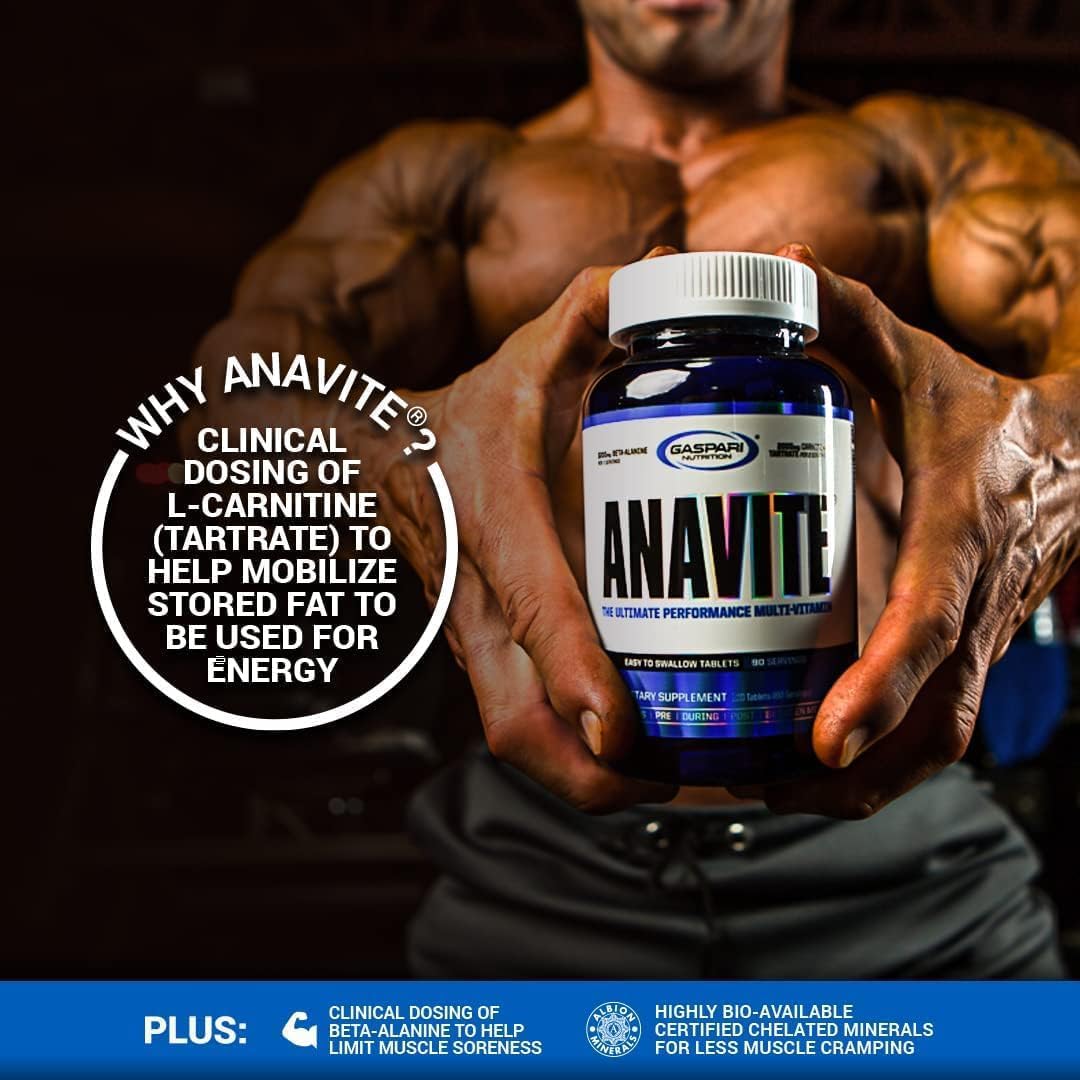 Foto 6 pulgar | Suplemento Multivitamínico Anavite Sports De Gaspari Nutrition - Venta Internacional.