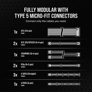 Foto 6 | Fuente De Alimentación Corsair Rm750x Shift Totalmente Modular Atx 750w - Venta Internacional.