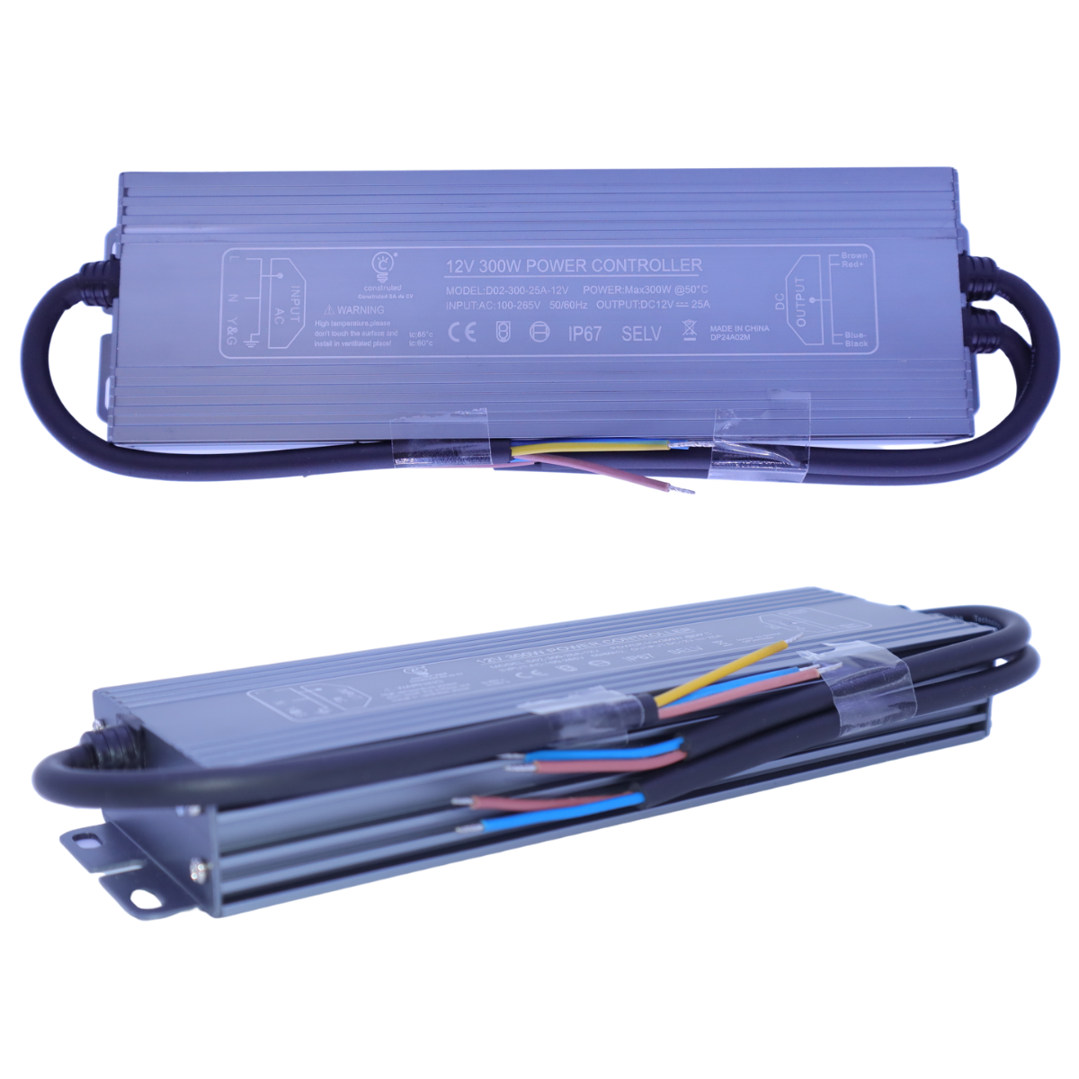 Foto 1 | Fuente De Poder 12v 300w Para Iluminación Led Y Cctv, Ip67