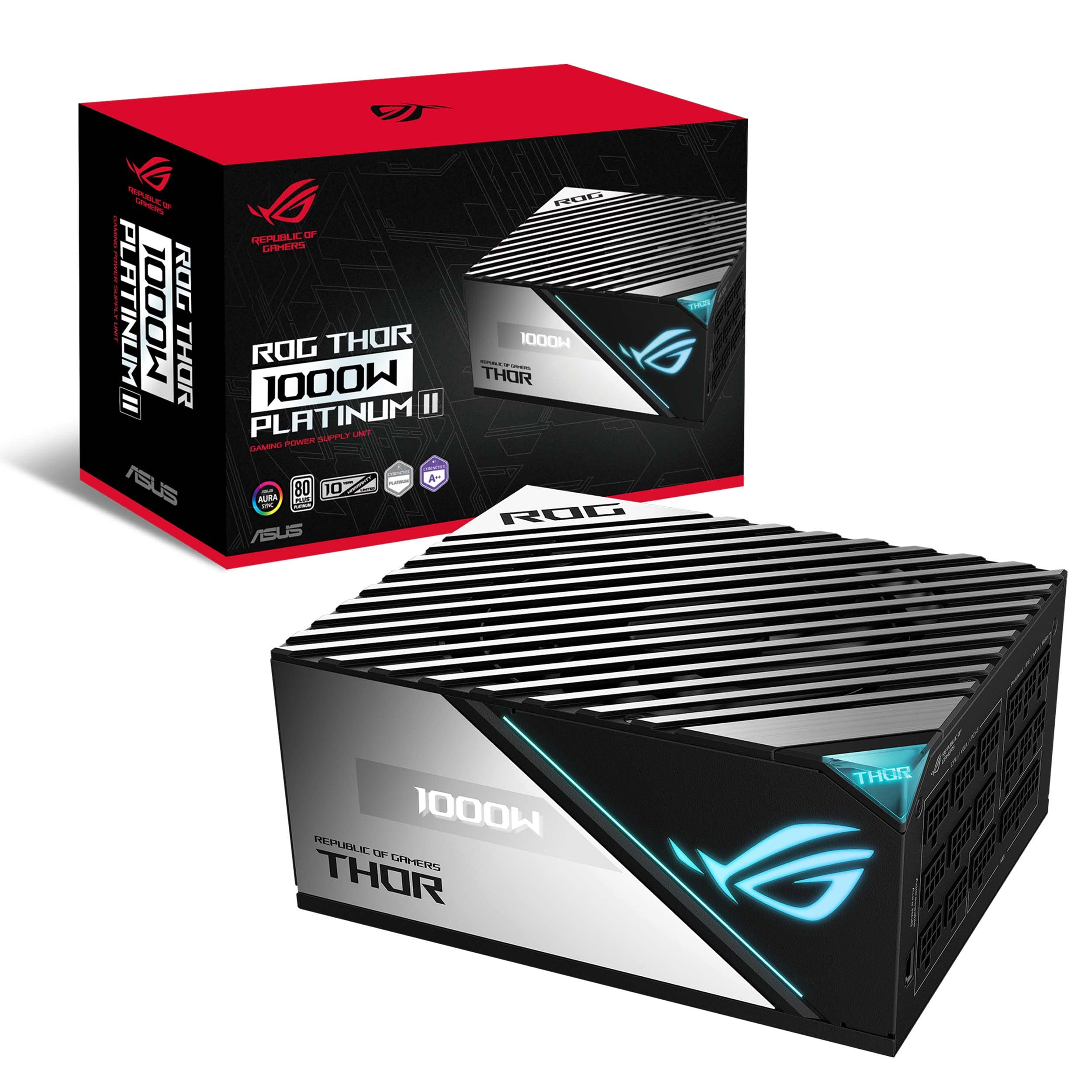 Foto 2 pulgar | Fuente De Alimentación Asus Rog Thor 1000w Platinum Ii Totalmente Modular - Venta Internacional.