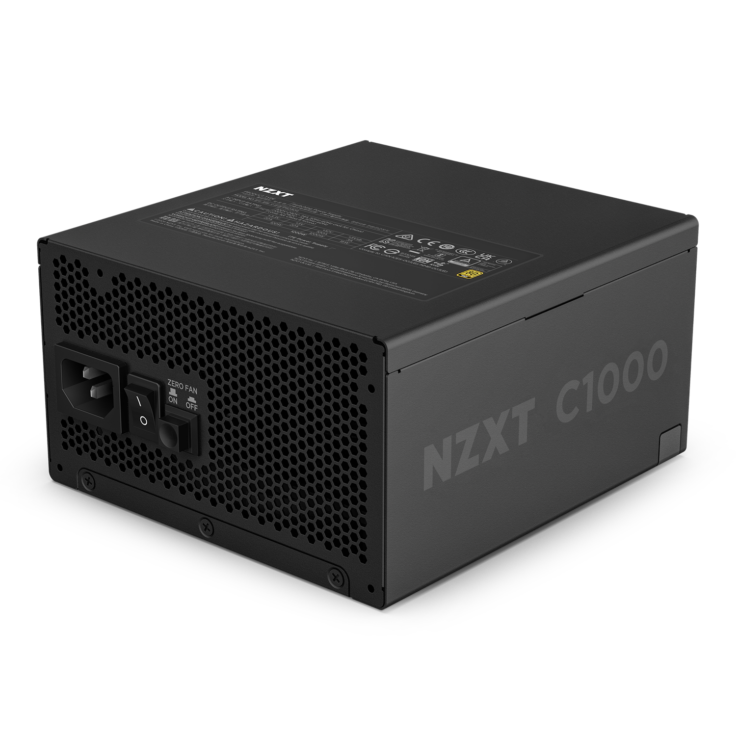 Foto 2 pulgar | Fuente Nzxt C1000 1000w Negro Atx Gold Full Modular Pciex5.0