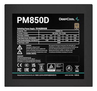 Foto 4 | Fuente Deepcool Pm850d 850w 80plus Gold Atx No Modular R-pm850d-fa0b-vn