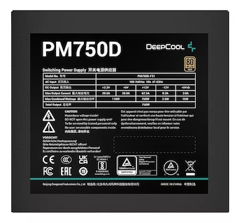 Foto 3 | Fuente Deepcool Pm750d 750w 80plus Gold Atx No Modular