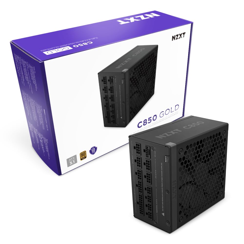 Foto 2 pulgar | Fuente De Alimentación Nzxt C850 Gold Atx 3.1 850w 80 Plus Gold - Venta Internacional.