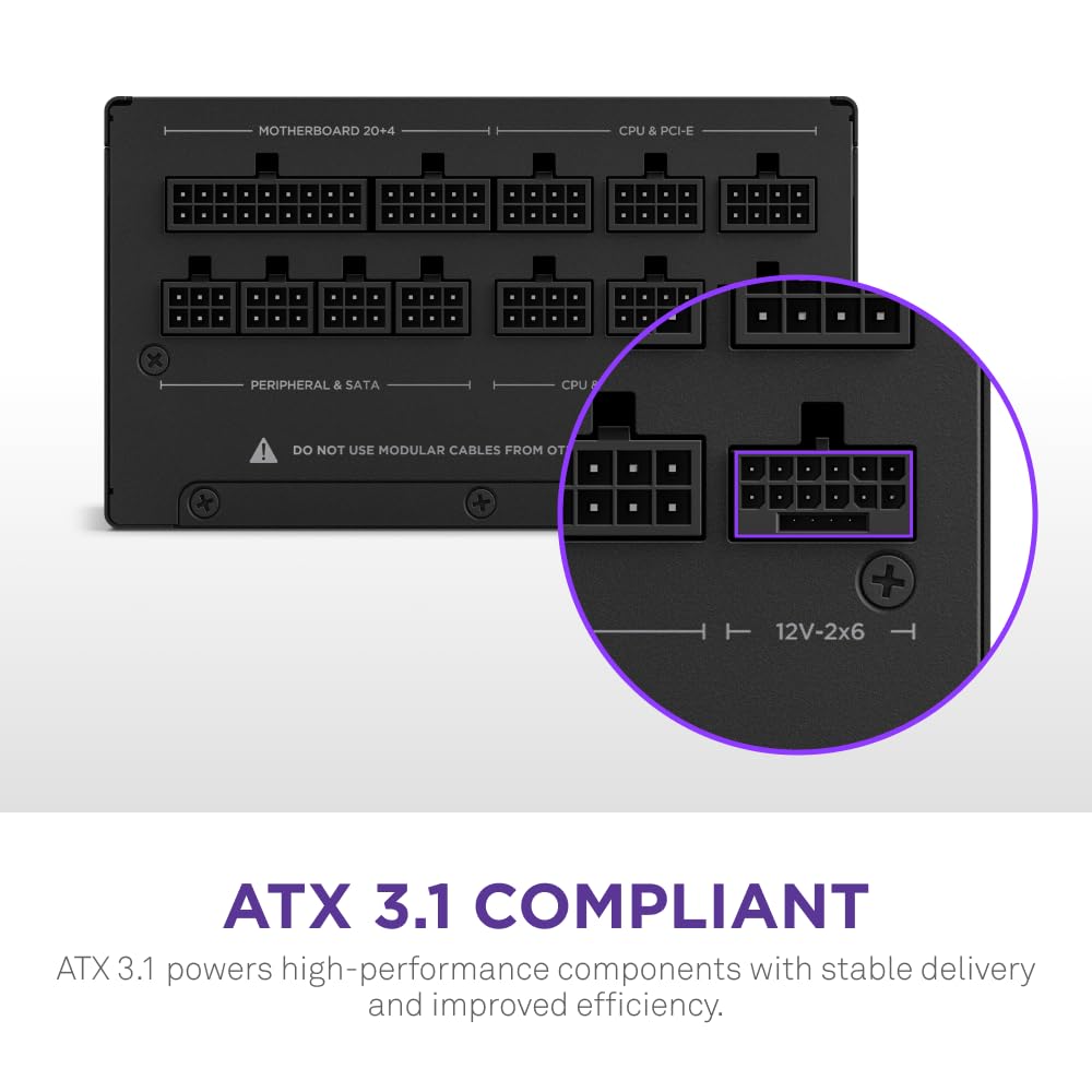 Foto 4 pulgar | Fuente De Alimentación Nzxt C850 Gold Atx 3.1 850w 80 Plus Gold - Venta Internacional.