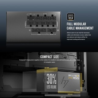 Foto 3 | Fuente De Alimentación Antec Gsk750 Atx3.1 750w 80 Plus Gold - Venta Internacional.