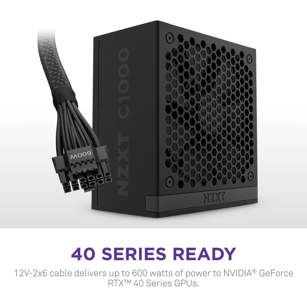 Foto 5 pulgar | Fuente De Alimentación Nzxt C1000 Gold Atx 3.1 1000w 80 Plus Gold - Venta Internacional.