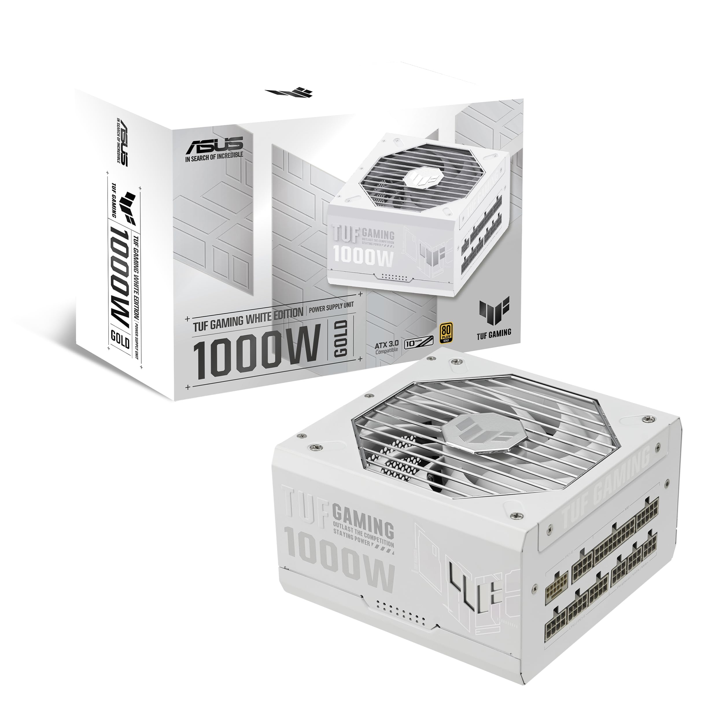 Foto 2 pulgar | Fuente De Alimentación Asus Tuf Gaming 1000w Gold White Edition - Venta Internacional.