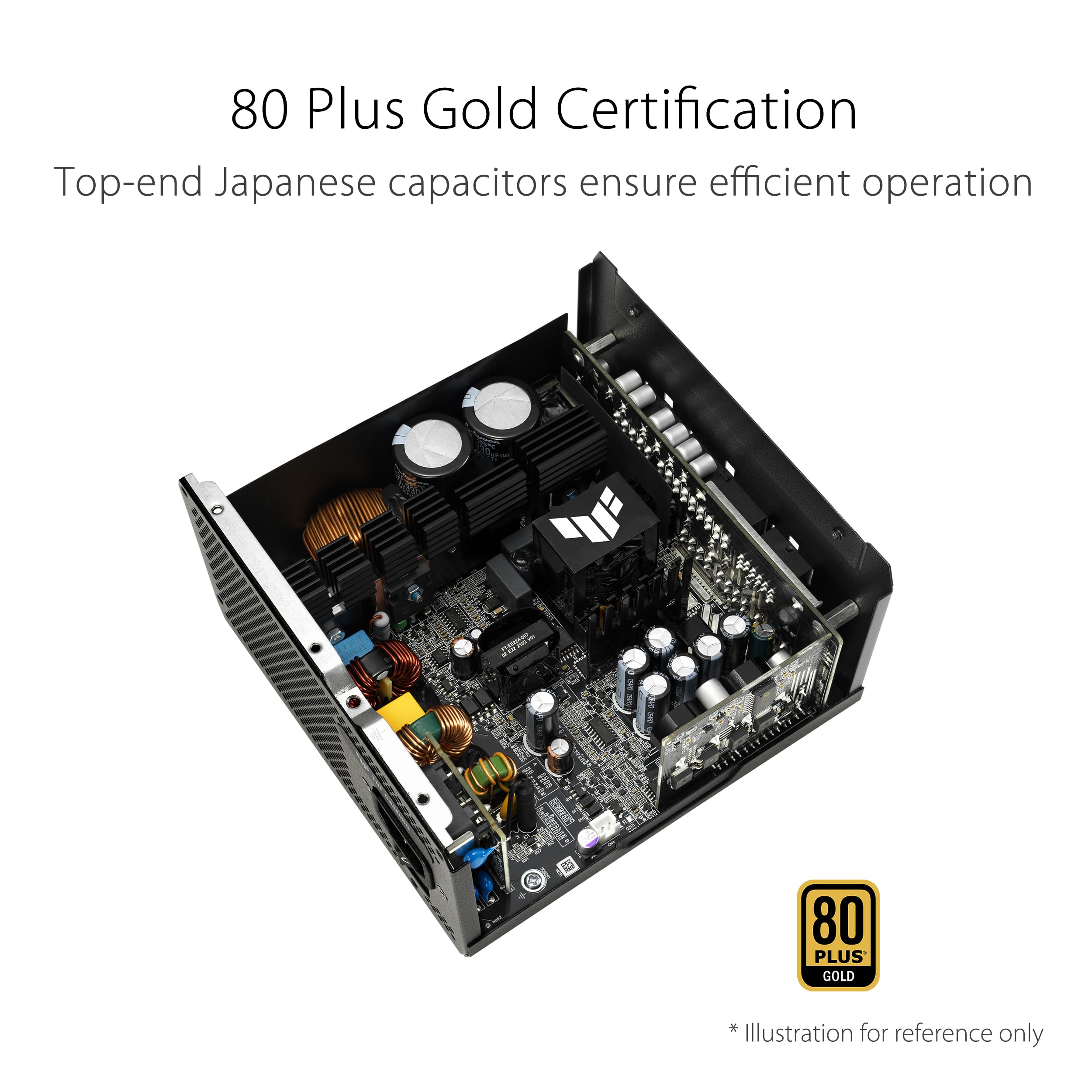 Foto 4 | Fuente De Alimentación Asus Tuf Gaming 1000w Gold White Edition - Venta Internacional.