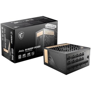 Foto 5 | Fuente de Poder PC 1300w Gamer Msi Meg Ai1300p Pcie5 80 Plus Platinum Modular