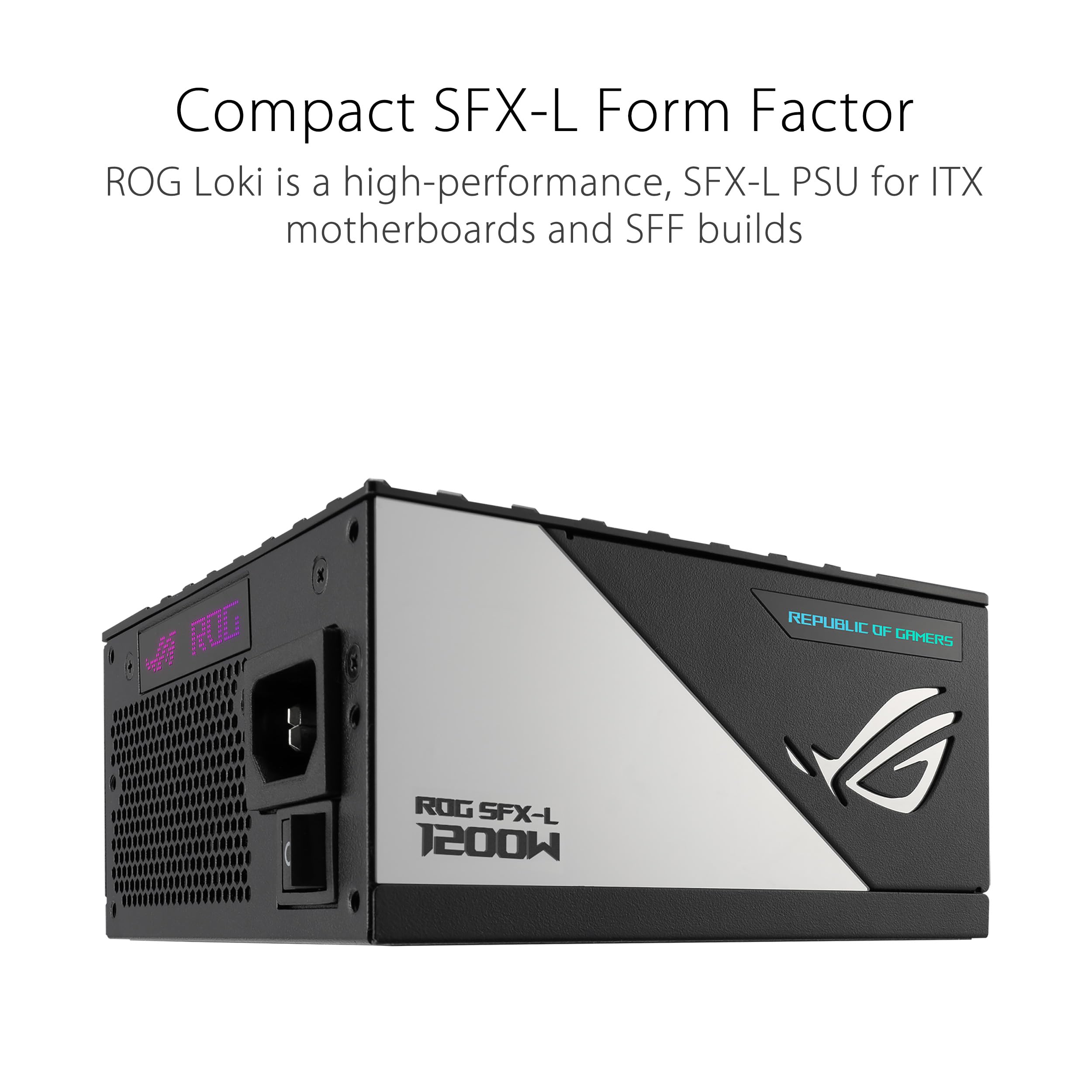 Foto 5 pulgar | Fuente De Alimentación Asus Rog Loki Sfx-l 1200w 80+ Titanium - Venta Internacional.
