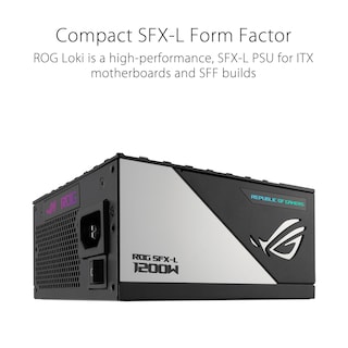 Foto 4 | Fuente De Alimentación Asus Rog Loki Sfx-l 1200w 80+ Titanium - Venta Internacional.