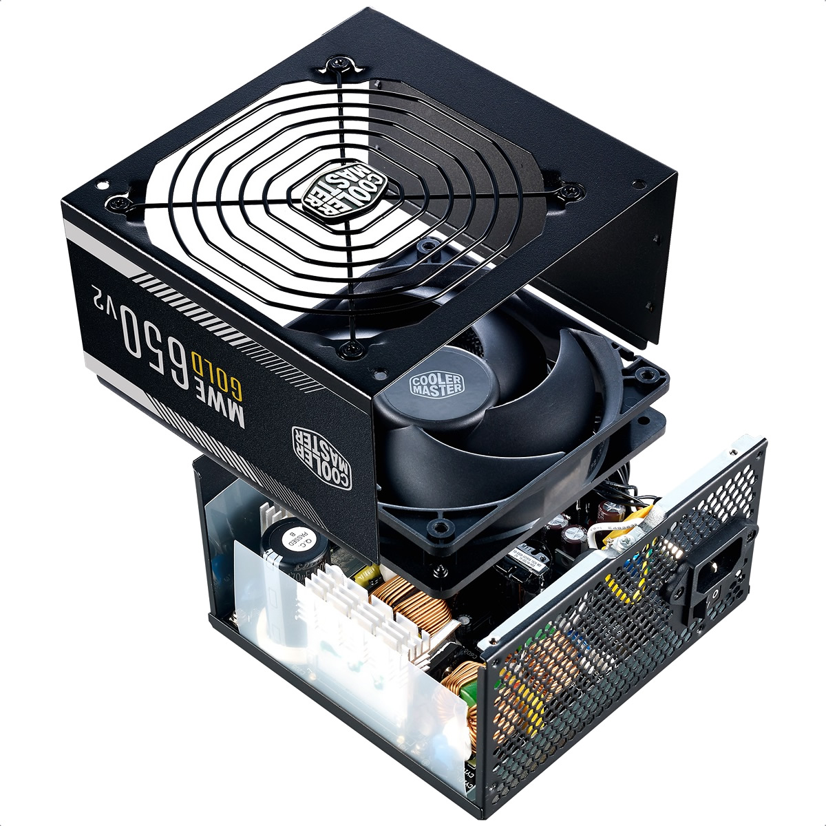Foto 8 | Fuente De Poder Cooler Master Mwe Gold 650 V2 650w 80 Plus Mpe-6501-acaag-u2