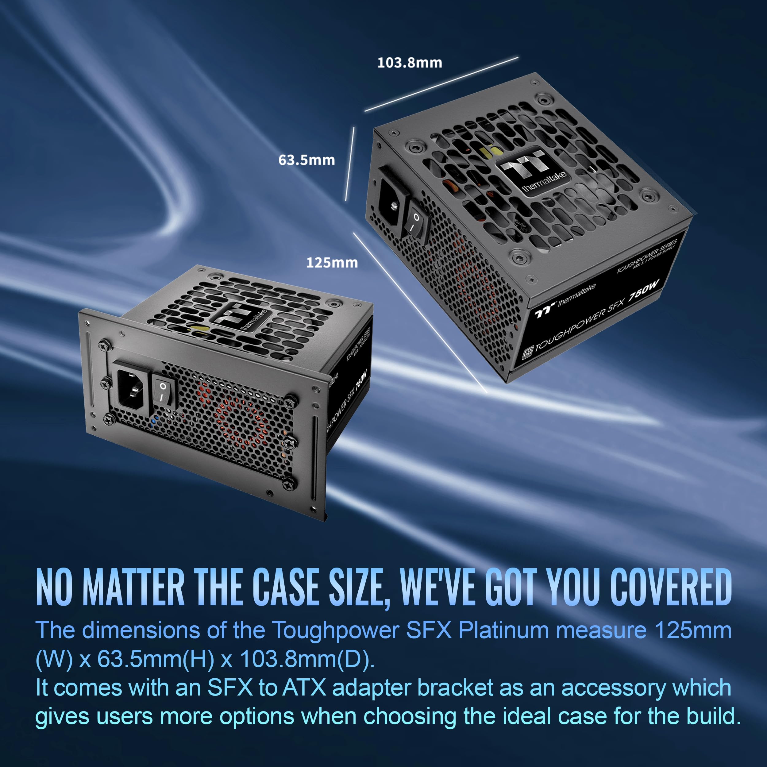 Foto 4 pulgar | Fuente de Alimentación Thermaltake Toughpower Sfx 750w 80plus Platinum - Venta Internacional