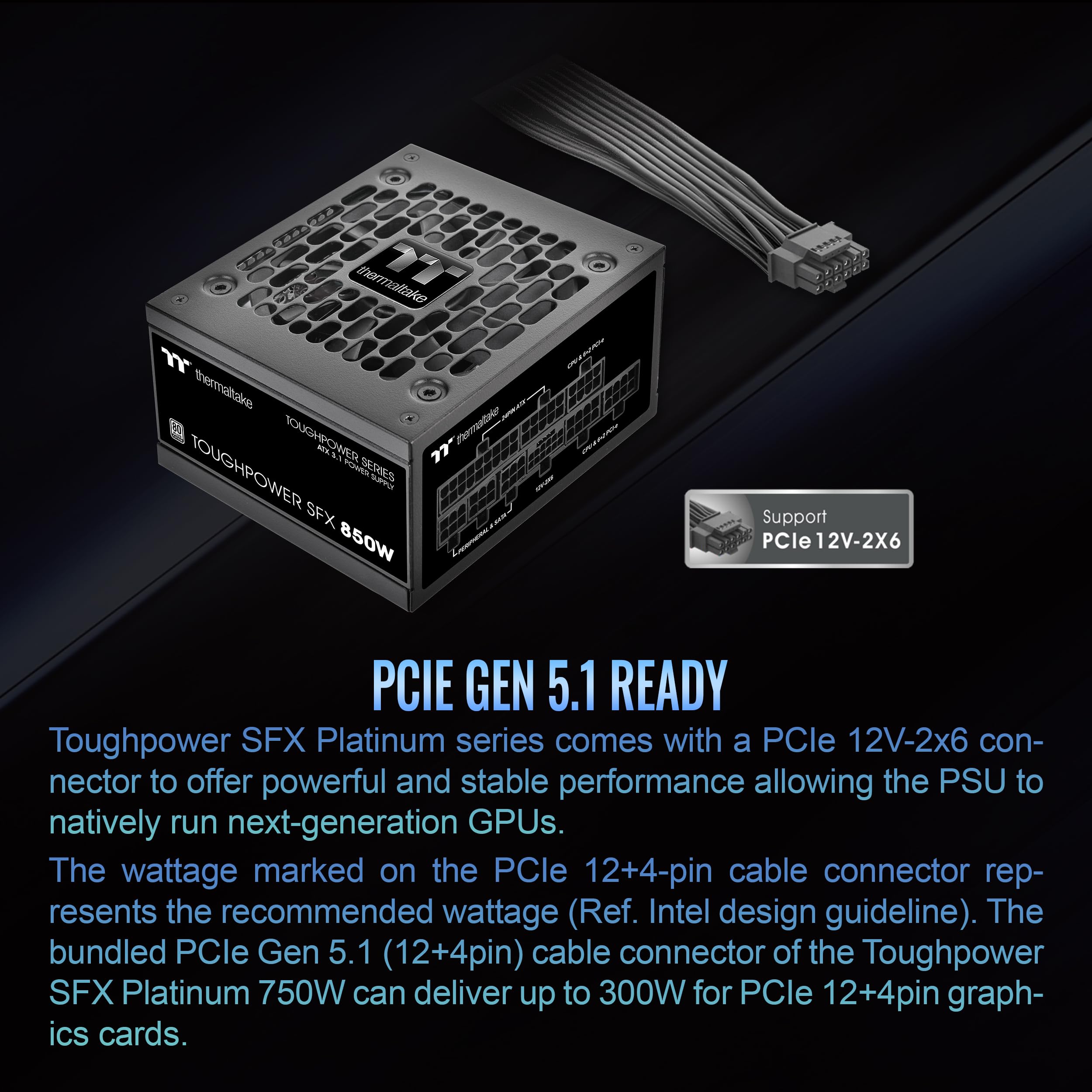 Foto 5 pulgar | Fuente de Alimentación Thermaltake Toughpower Sfx 750w 80plus Platinum - Venta Internacional