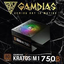 Foto 3 pulgar | Fuente De Alimentación Gamdias Kratos M1-750b 750w 80 Plus Bronze - Venta Internacional.