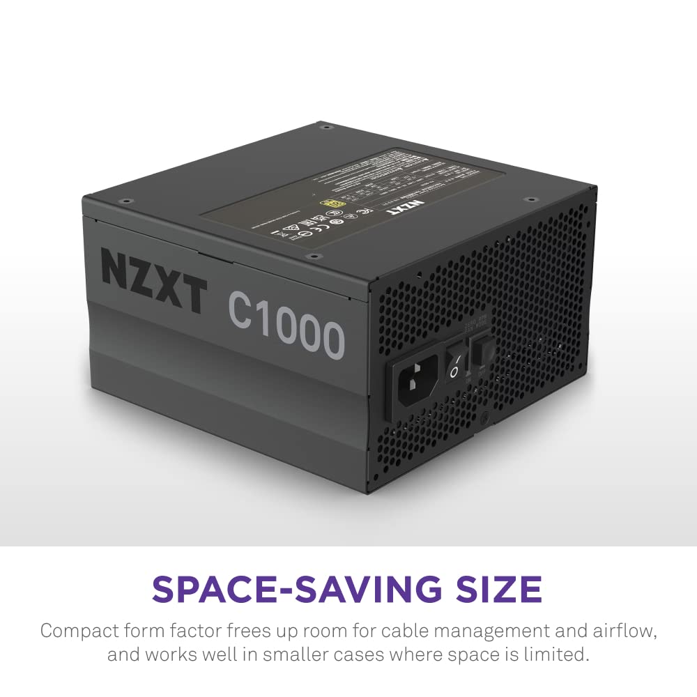Foto 6 pulgar | Fuente De Alimentación Nzxt C1000 Pa-0g1bb-us 1000w 80+ Gold - Venta Internacional.
