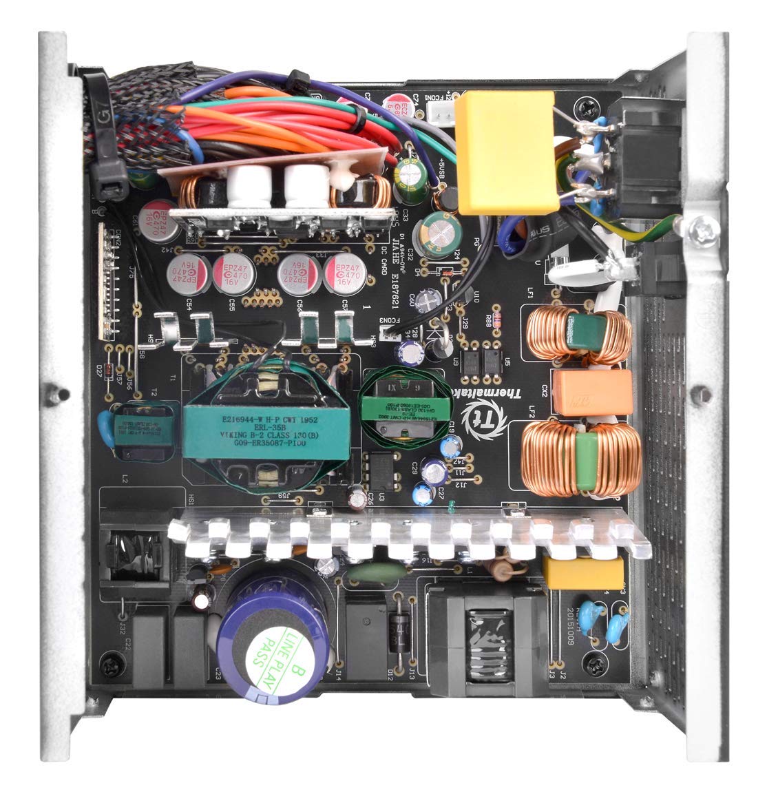 Foto 8 pulgar | Fuente De Alimentación Thermaltake Toughpower Gx2 80+ Gold 600w - Venta Internacional.