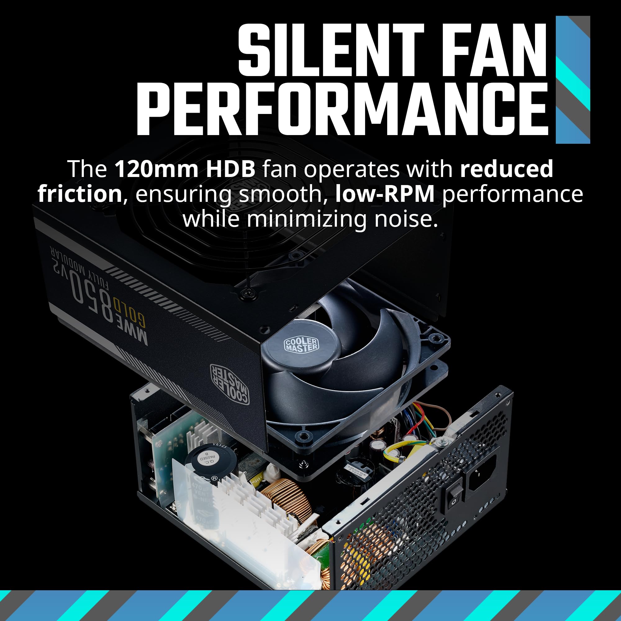 Foto 8 pulgar | Fuente De Alimentación Cooler Master Mwe Gold 850 V2 850w 80+ Gold - Venta Internacional.