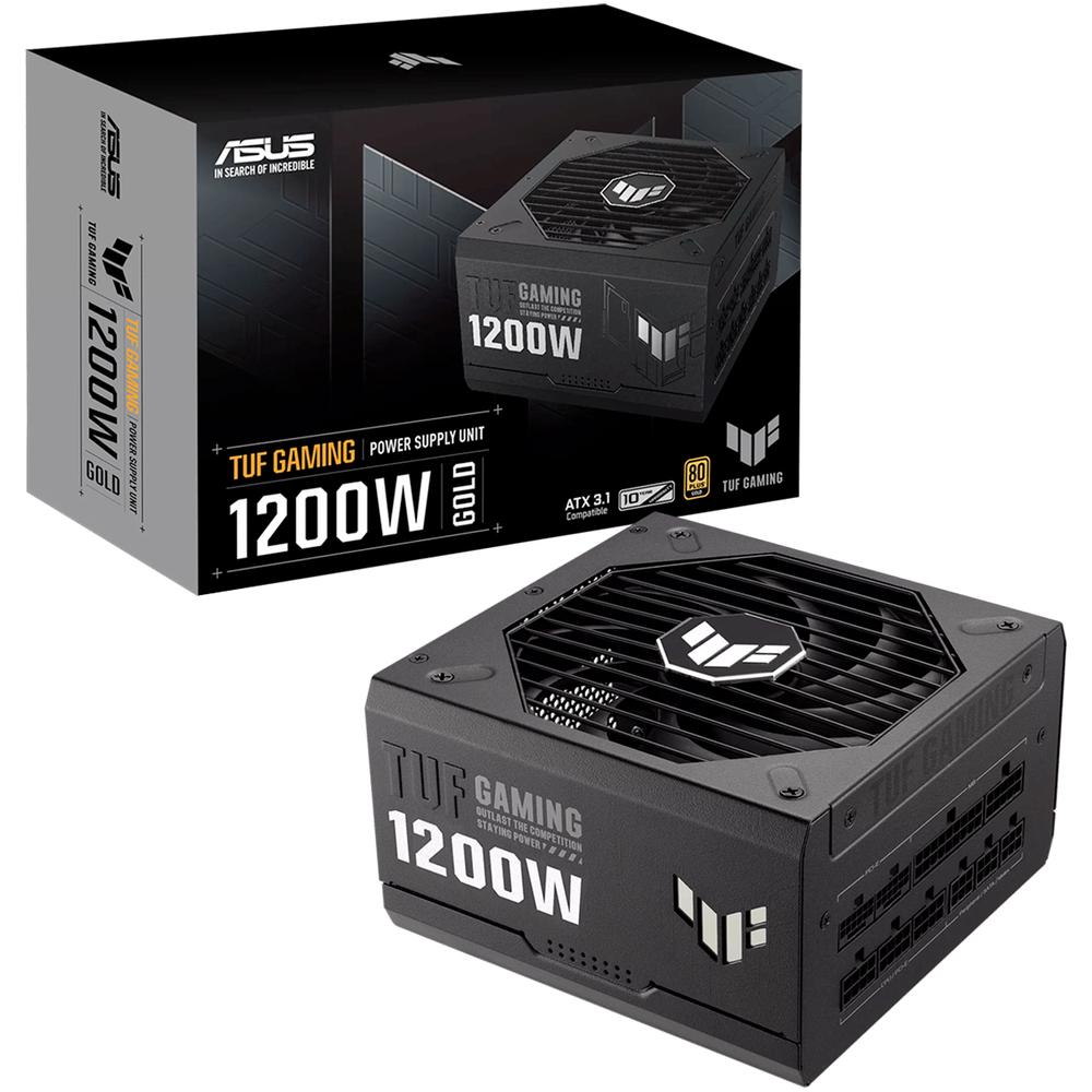 Fuente De Poder Pc 1200w Asus Tuf Gaming 1200g 80 Plus Gold Modular Tuf-gaming-1200g