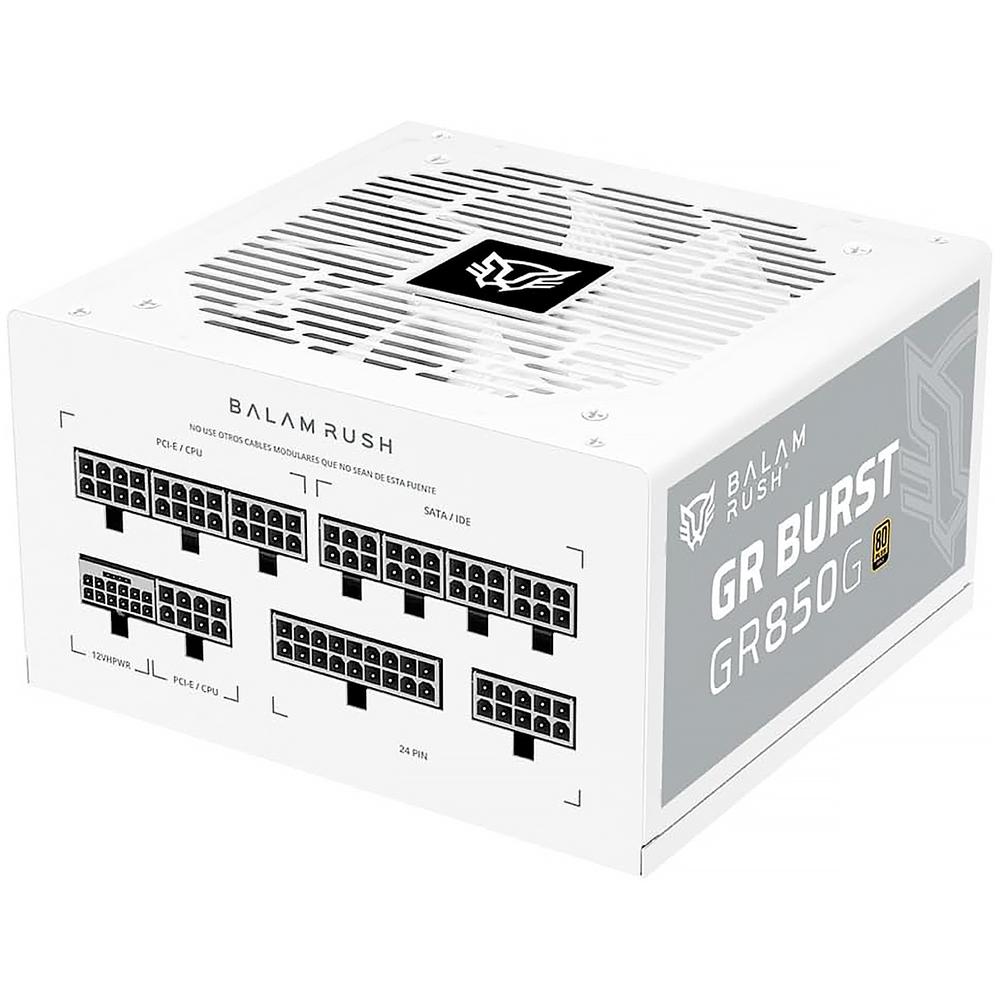 Foto 2 | Fuente De Poder Pc 850w Gamer Balam Rush Gr Burst Gr850g 80 Plus Gold Modular Blanco Br-940320
