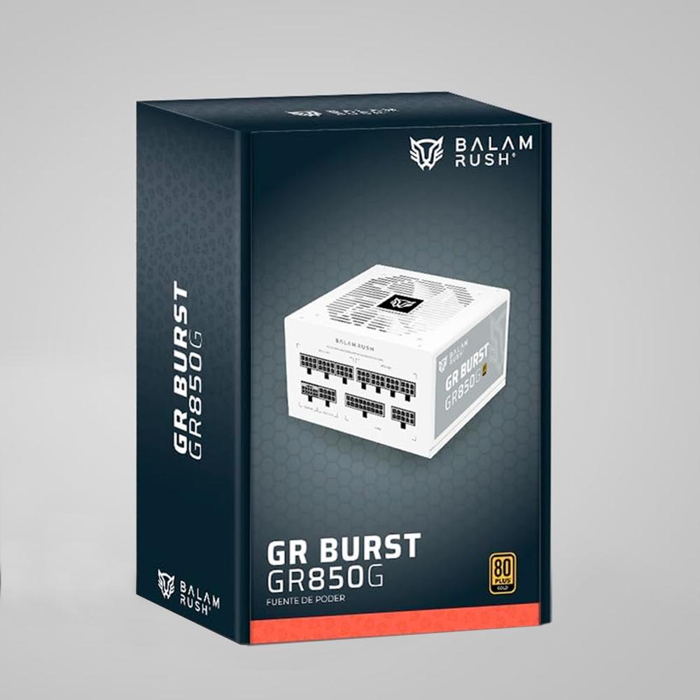 Foto 6 | Fuente De Poder Pc 850w Gamer Balam Rush Gr Burst Gr850g 80 Plus Gold Modular Blanco Br-940320