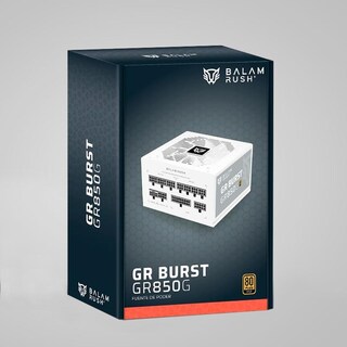 Foto 6 | Fuente De Poder Pc 850w Gamer Balam Rush Gr Burst Gr850g 80 Plus Gold Modular Blanco Br-940320