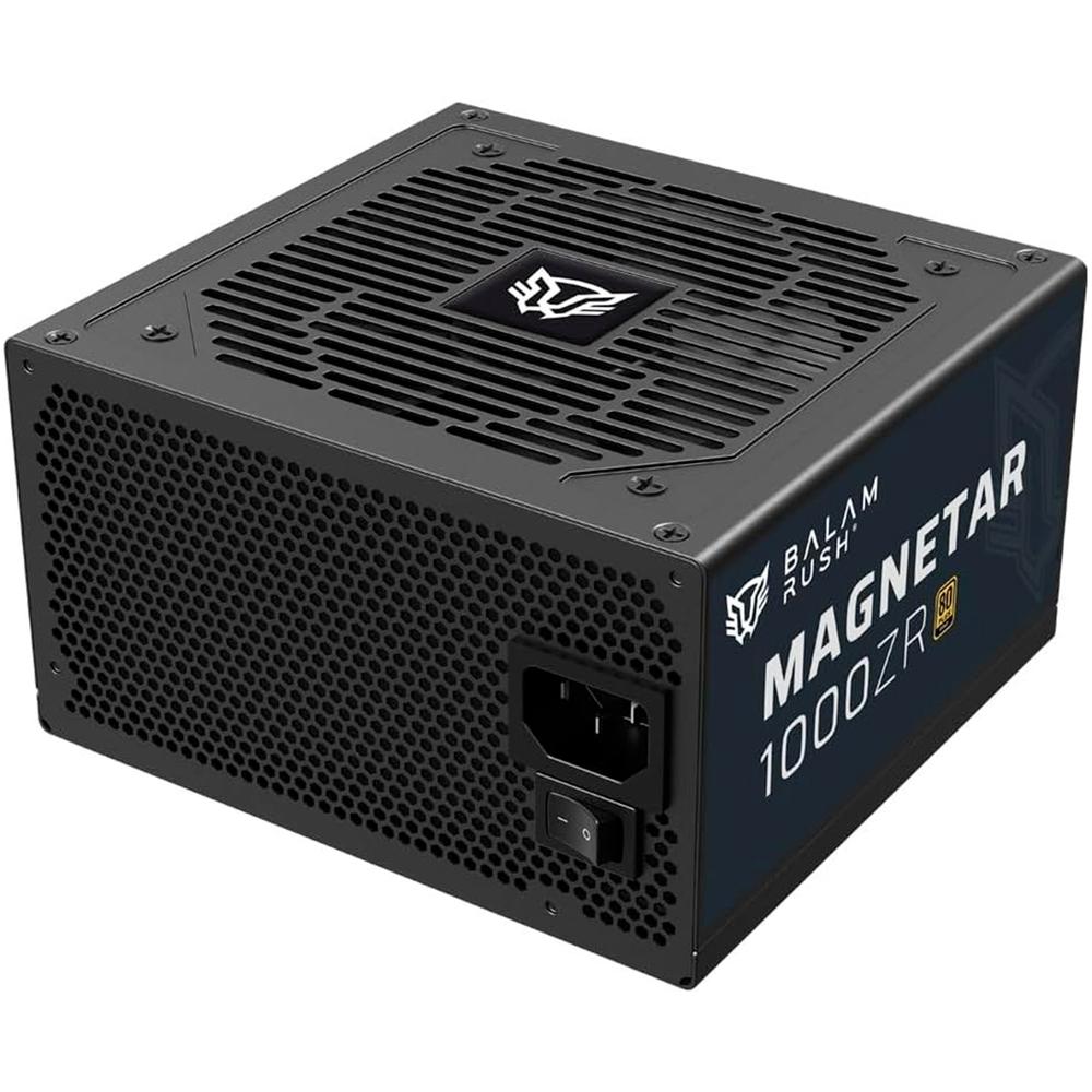 Foto 2 pulgar | Fuente De Poder Pc 1000w Gamer Balam Rush Magnetar 1000zr 80 Plus Gold Modular Negro Br-940306