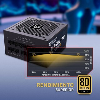 Foto 5 | Fuente De Poder Pc 1000w Gamer Balam Rush Magnetar 1000zr 80 Plus Gold Modular Negro Br-940306
