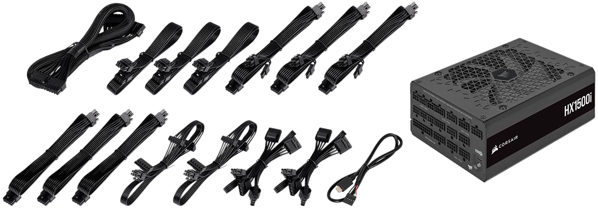 Foto 8 pulgar | Fuente de Alimentación Corsair Hx1500i 80 Plus Platinum 1500w - Venta Internacional
