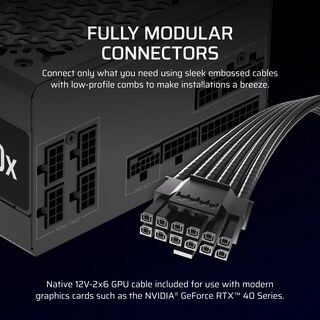 Foto 4 | Fuente De Alimentación Corsair Rm750x Atx Totalmente Modular De Bajo Ruido - Venta Internacional.