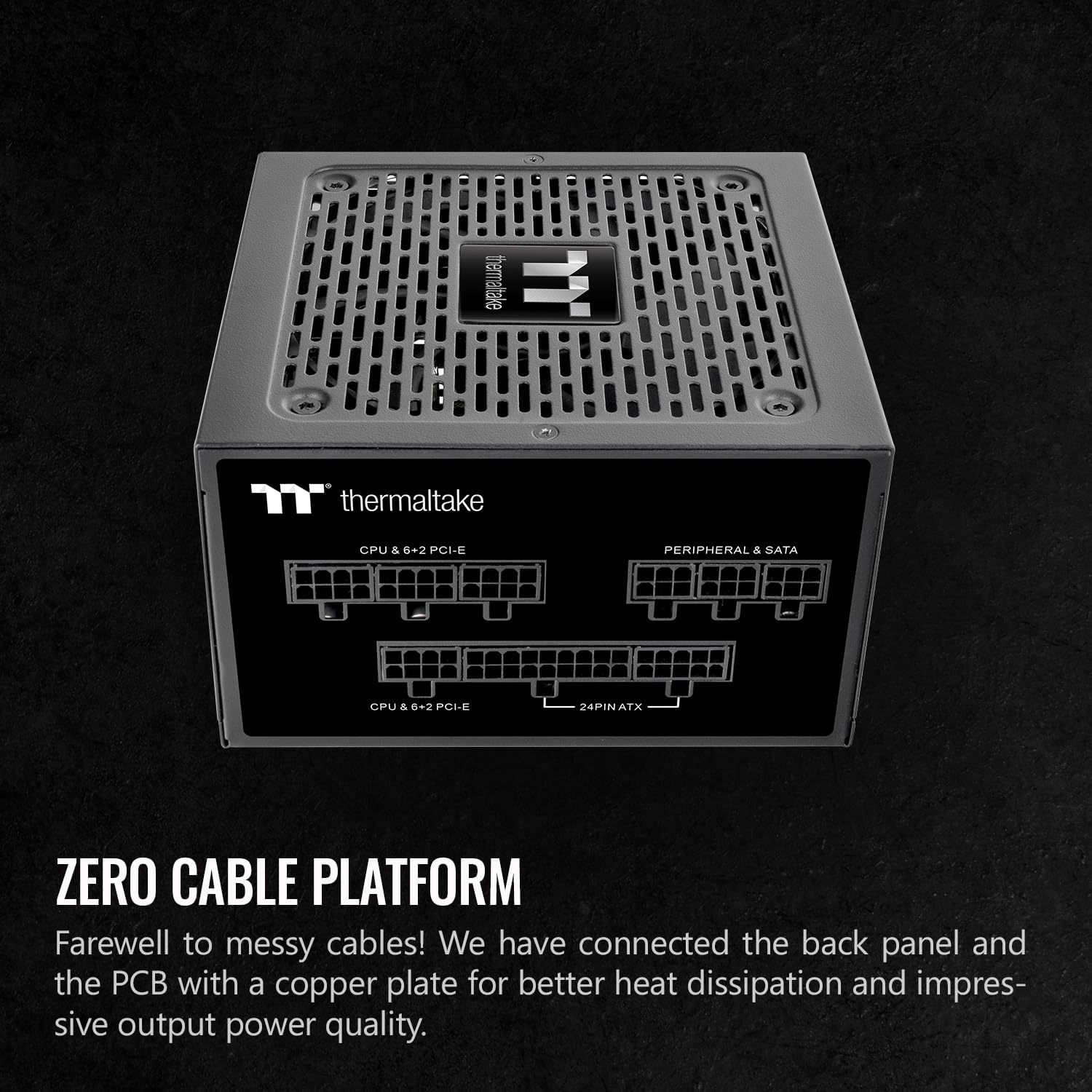 Foto 2 | Fuente De Alimentación Thermaltake Gf1 (2024) 850w 80 Plus Gold - Venta Internacional.