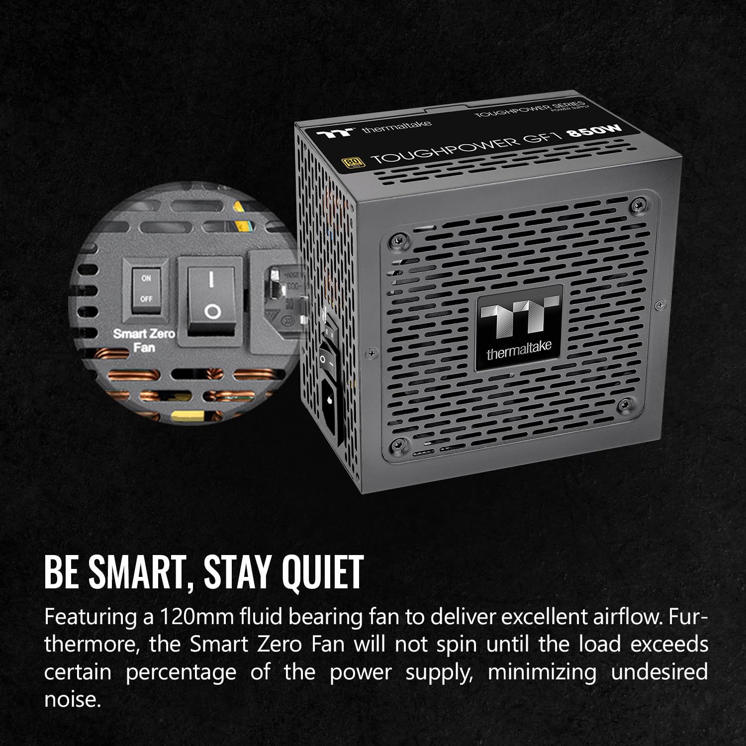 Foto 5 pulgar | Fuente De Alimentación Thermaltake Gf1 (2024) 850w 80 Plus Gold - Venta Internacional.