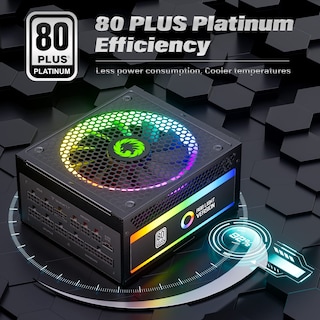 Foto 2 | Fuente De Alimentación Gamemax 1300w 80+ Platinum Certificada Rgb-1300 - Venta Internacional.